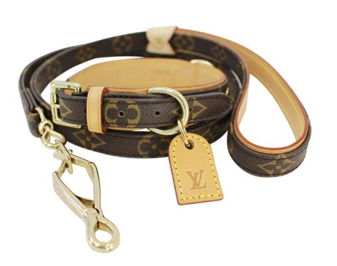 copy louis vuitton dog collar|Louis Vuitton dog leash.